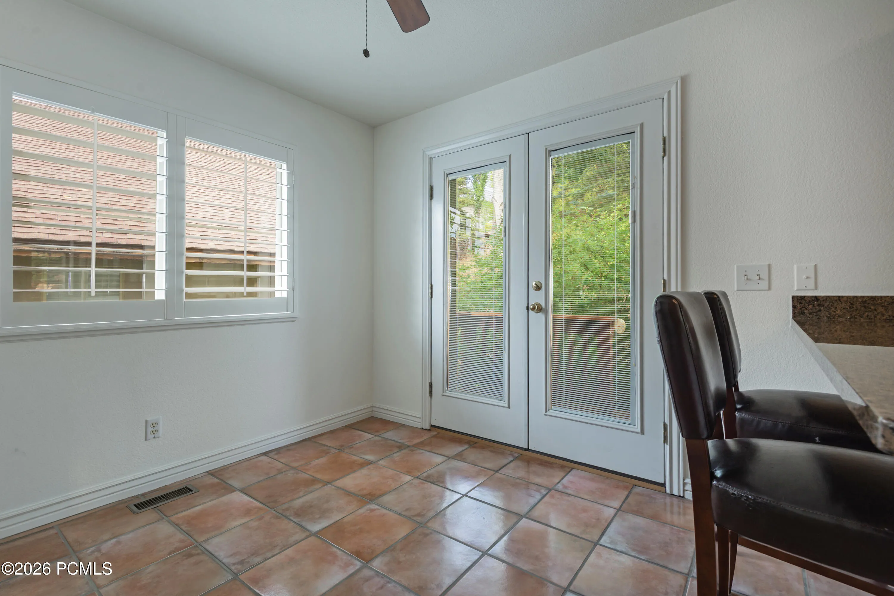 Dining Area out to the Back Deck