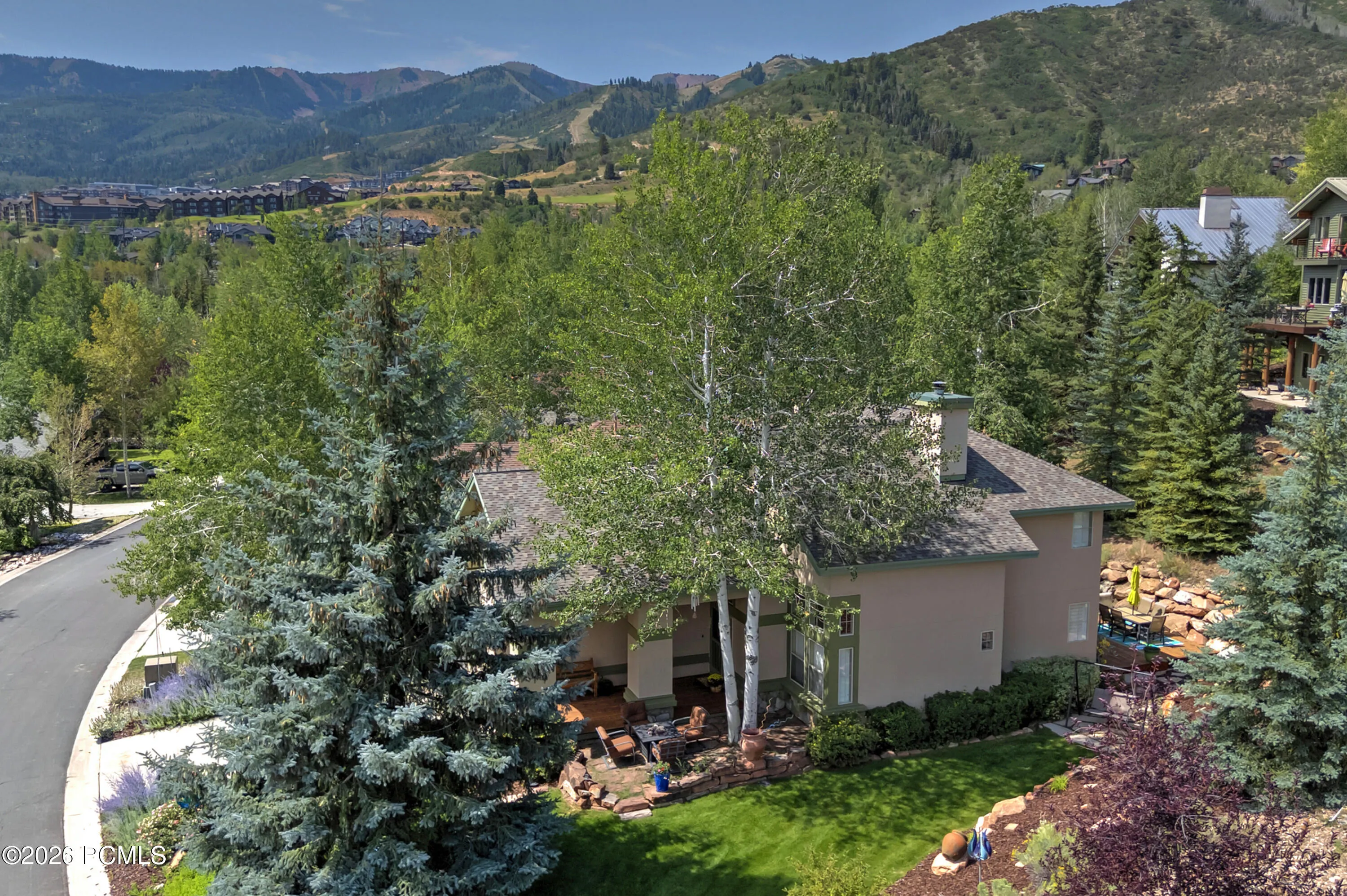 Aerial of the Home