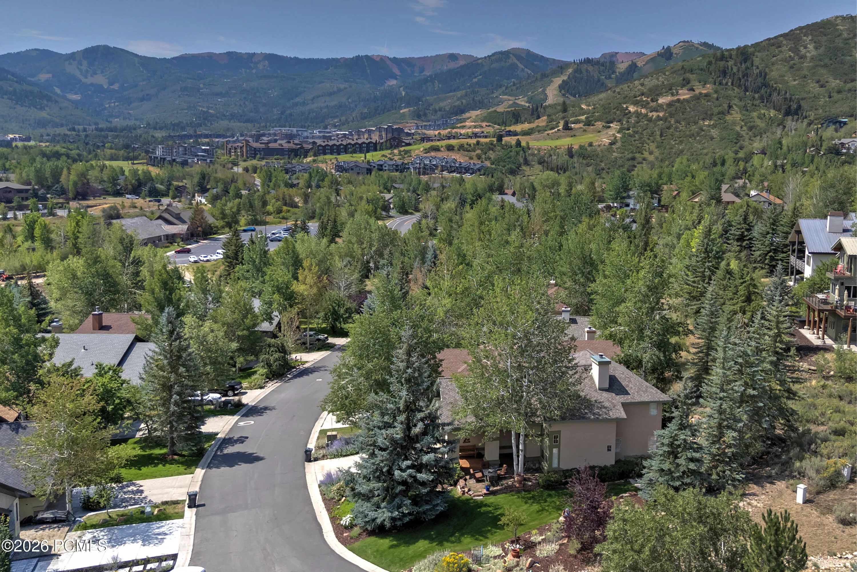 Aerial View of the Area