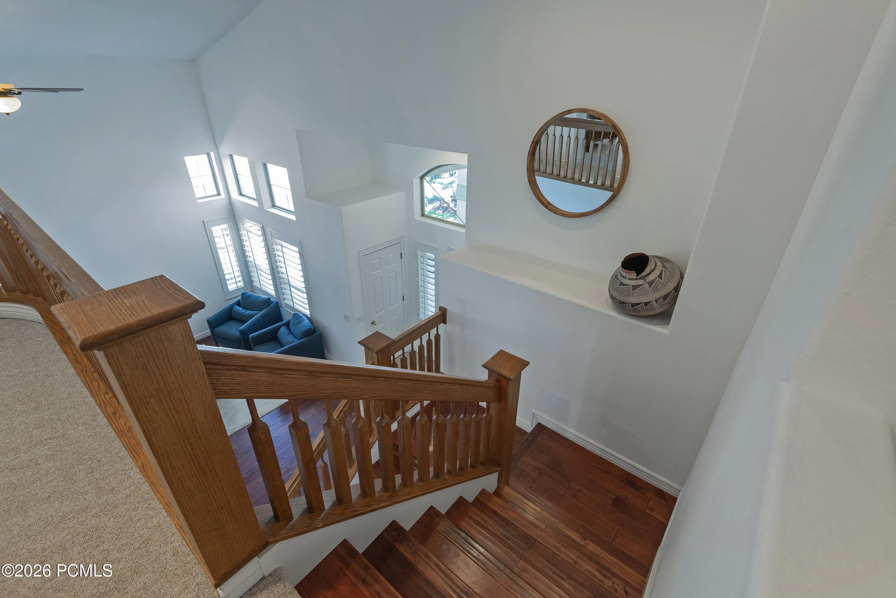 Stairs up to the Second Level