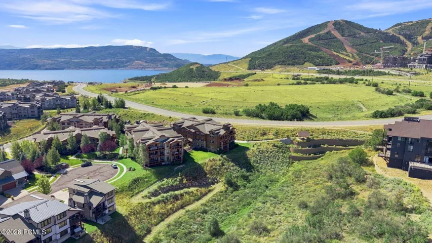 Aerial of the community and Jordanelle Reservoir - Deer Park 102, Jordanelle, Heber City UT