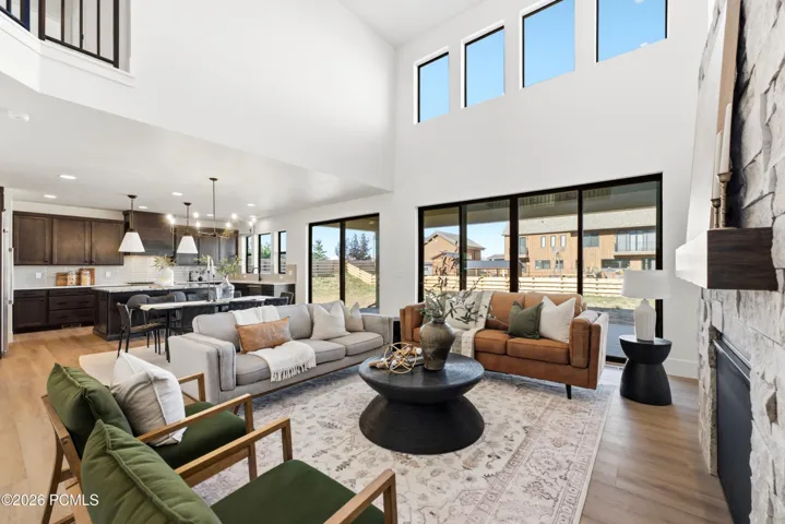 Living area in great room