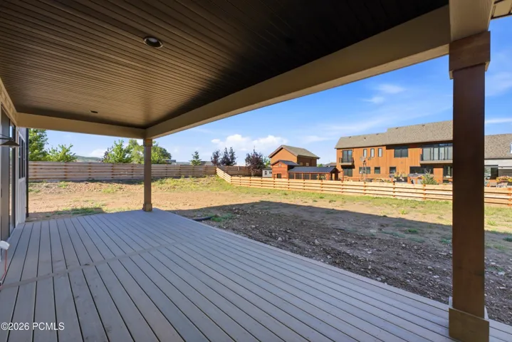 Back deck