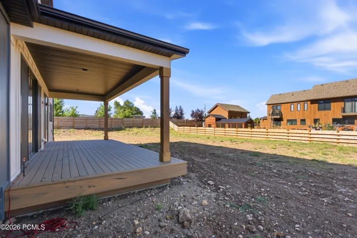 Back deck