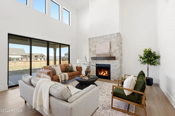 Living area in great room