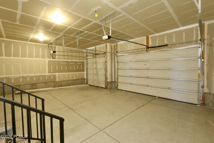 Oversized 3-car garage - soon to be finished and painted