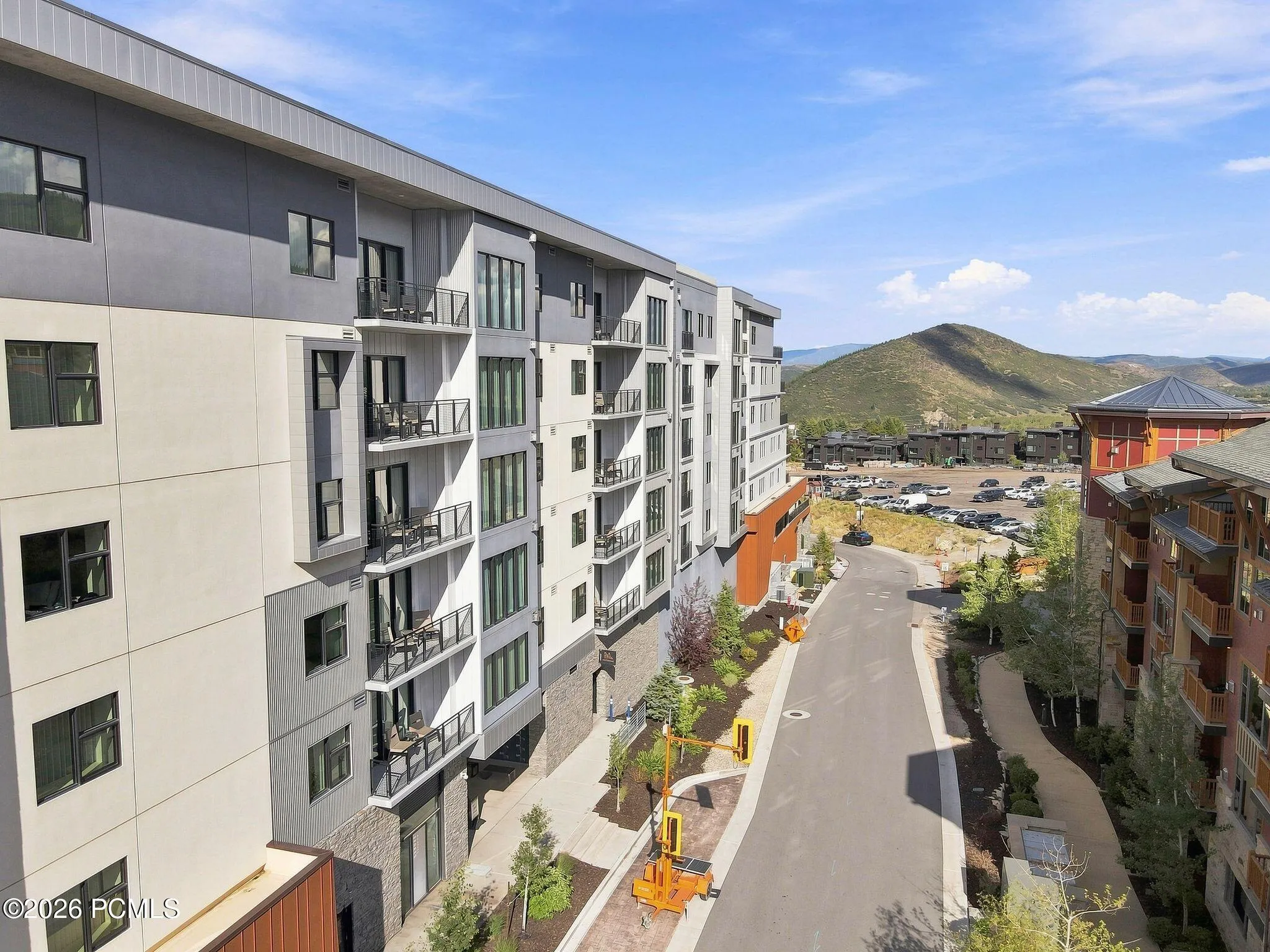 Exterior of Pendry Residences Park City at 2417 W High Mountain Road in Canyons Village.