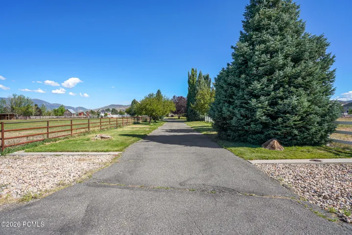 Long Driveway Entry