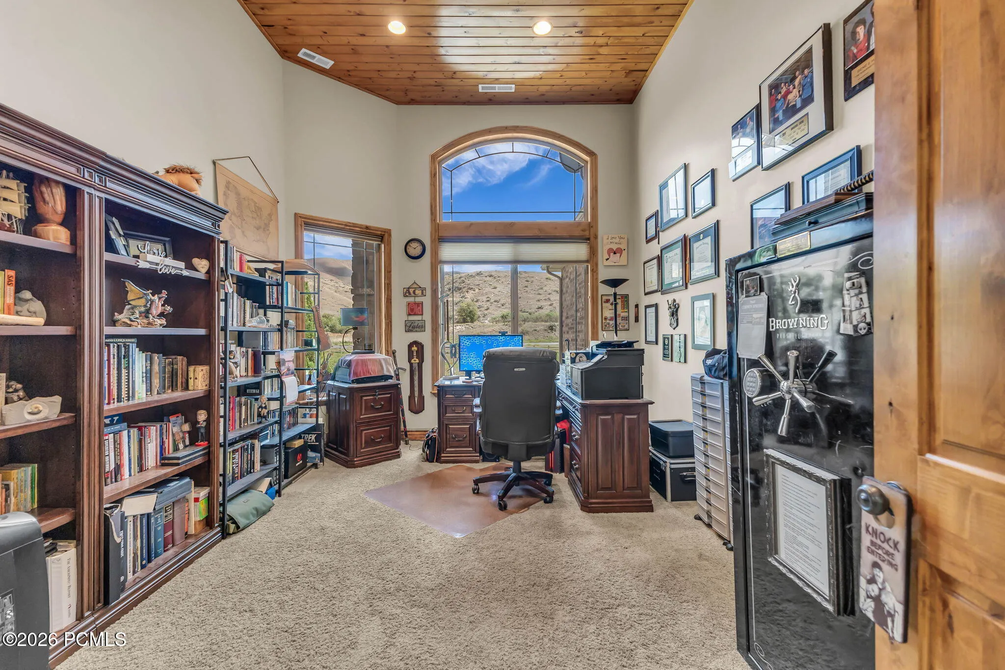 Upstairs Office view 1