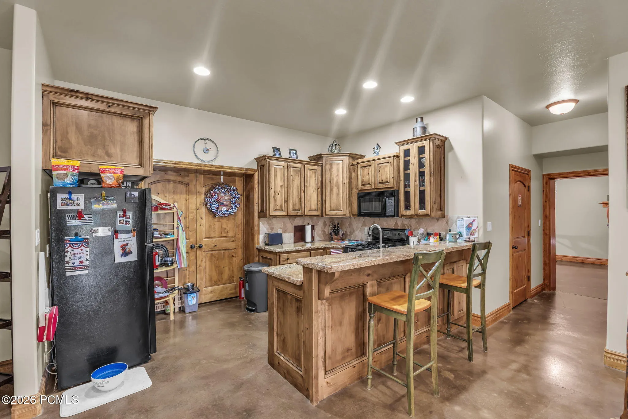 Downstairs Kitchen view 1
