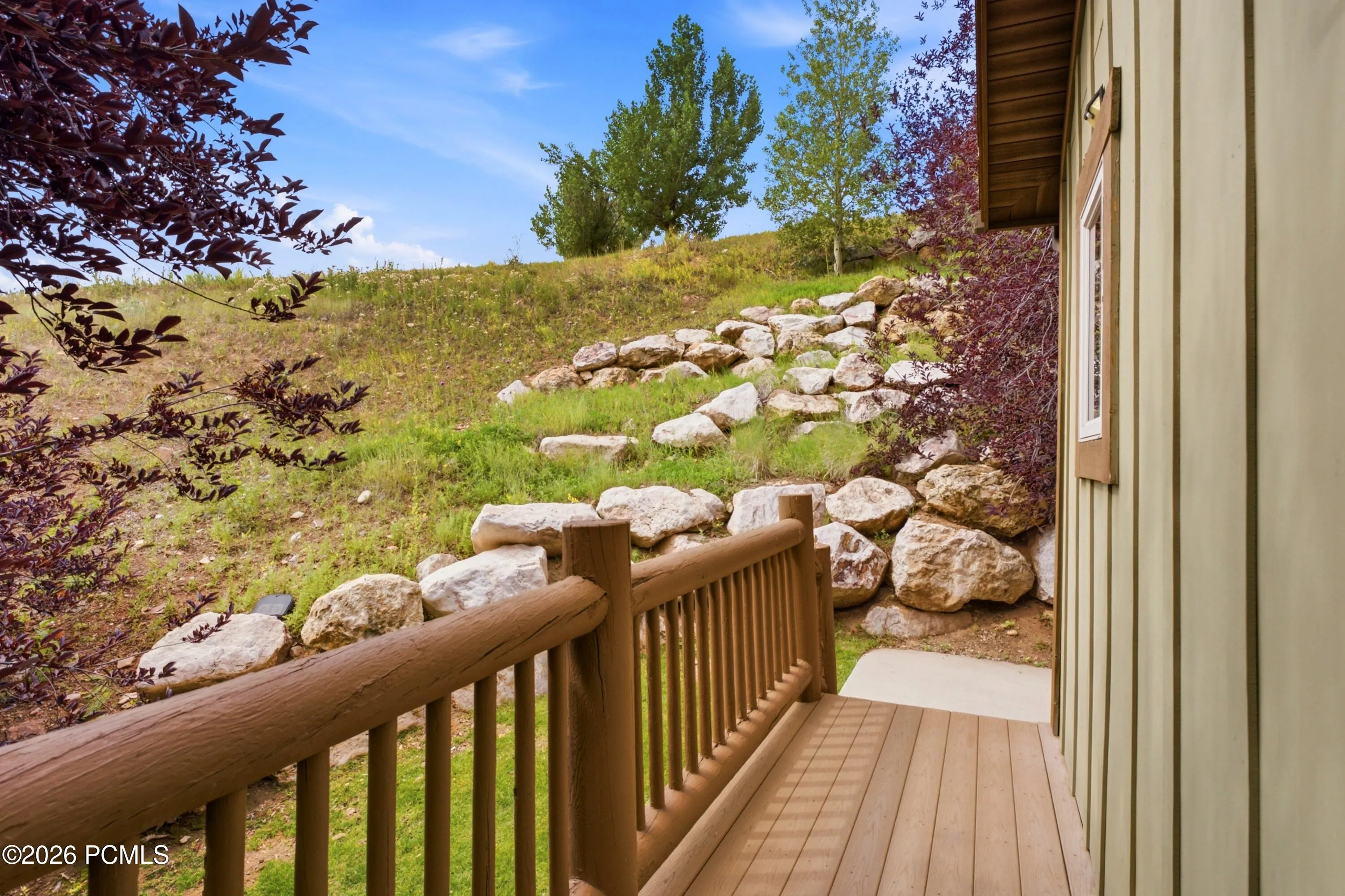 Back deck area