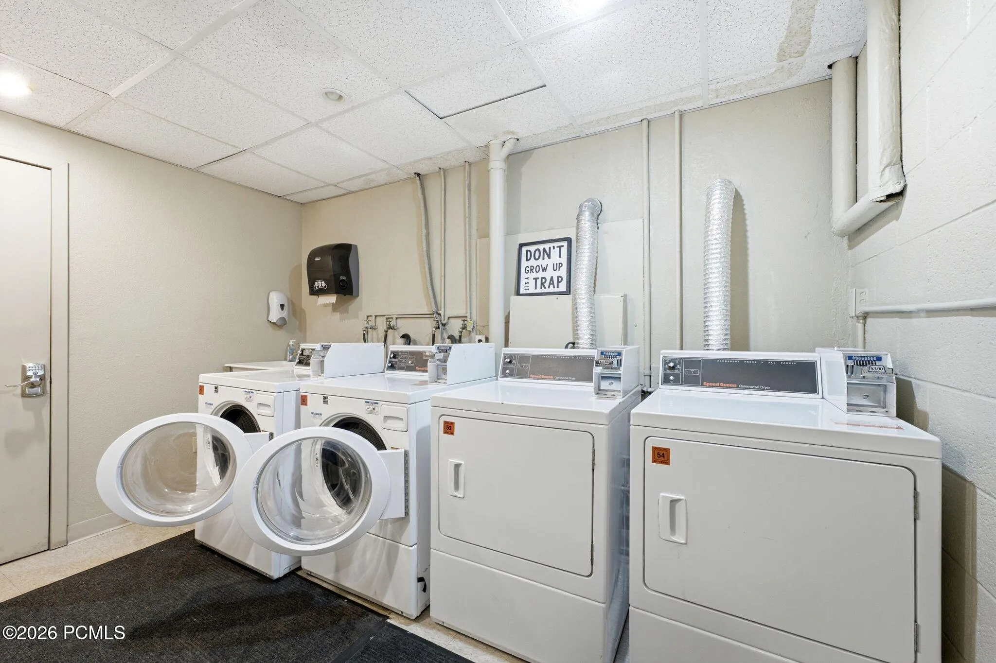 Laundry located in Building A as this unit is