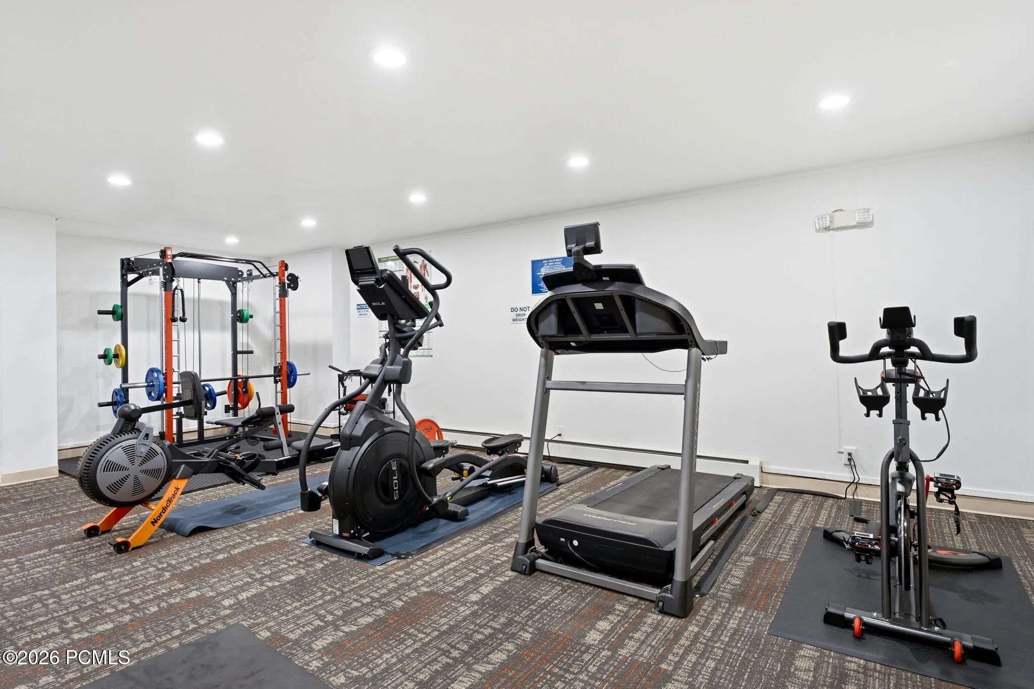 Fitness - Gym Area in Building A convenient for quick workout