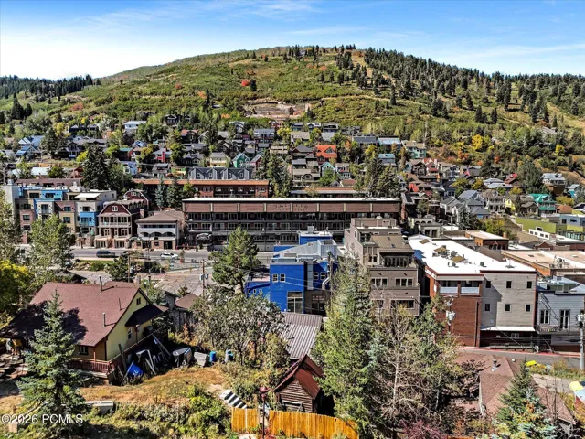View from the back of the lot towards King Road and QuitN Time Slope.