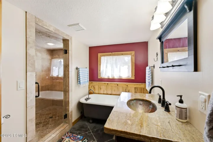 2nd full bathroom on level one