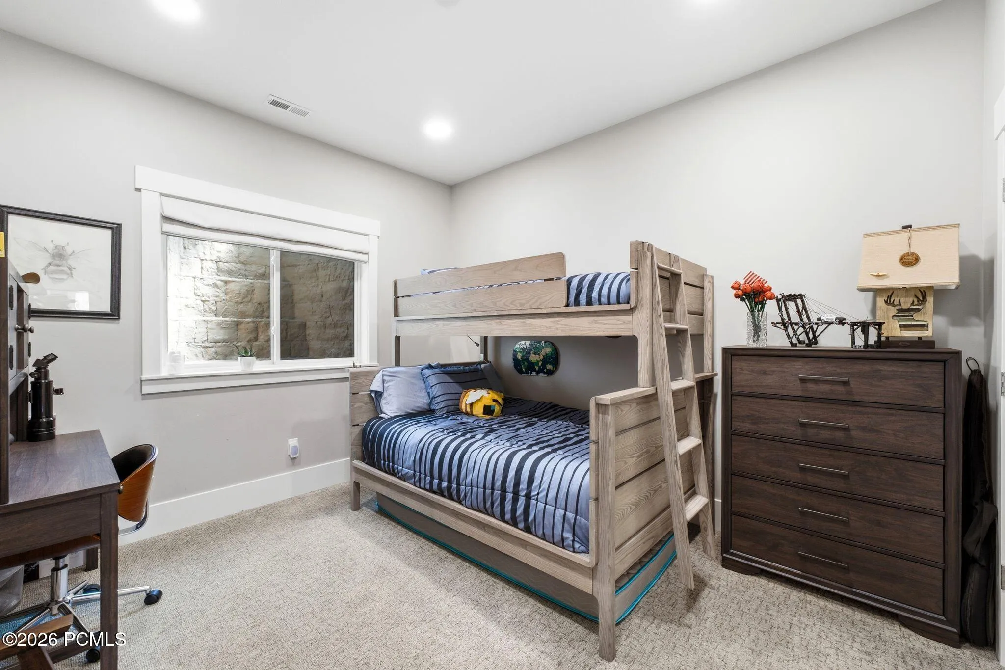 Lower level bedroom