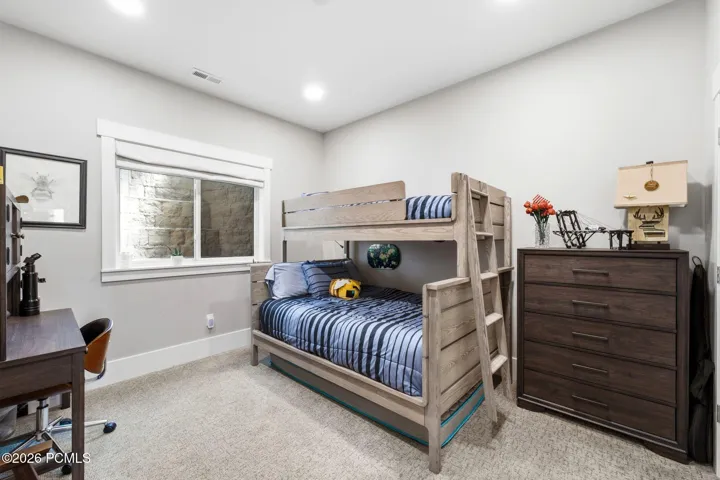 Lower level bedroom
