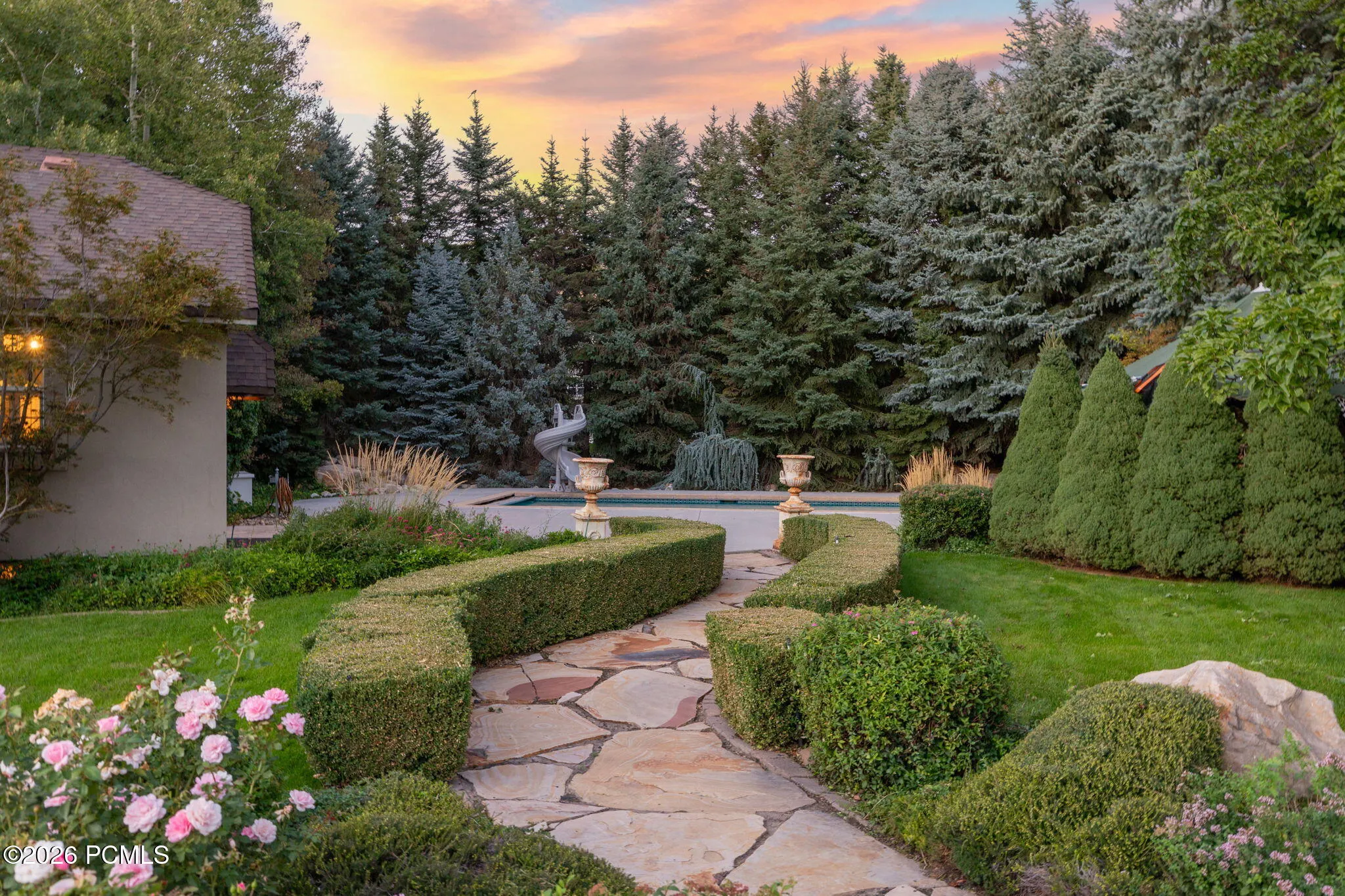 Stone walkways