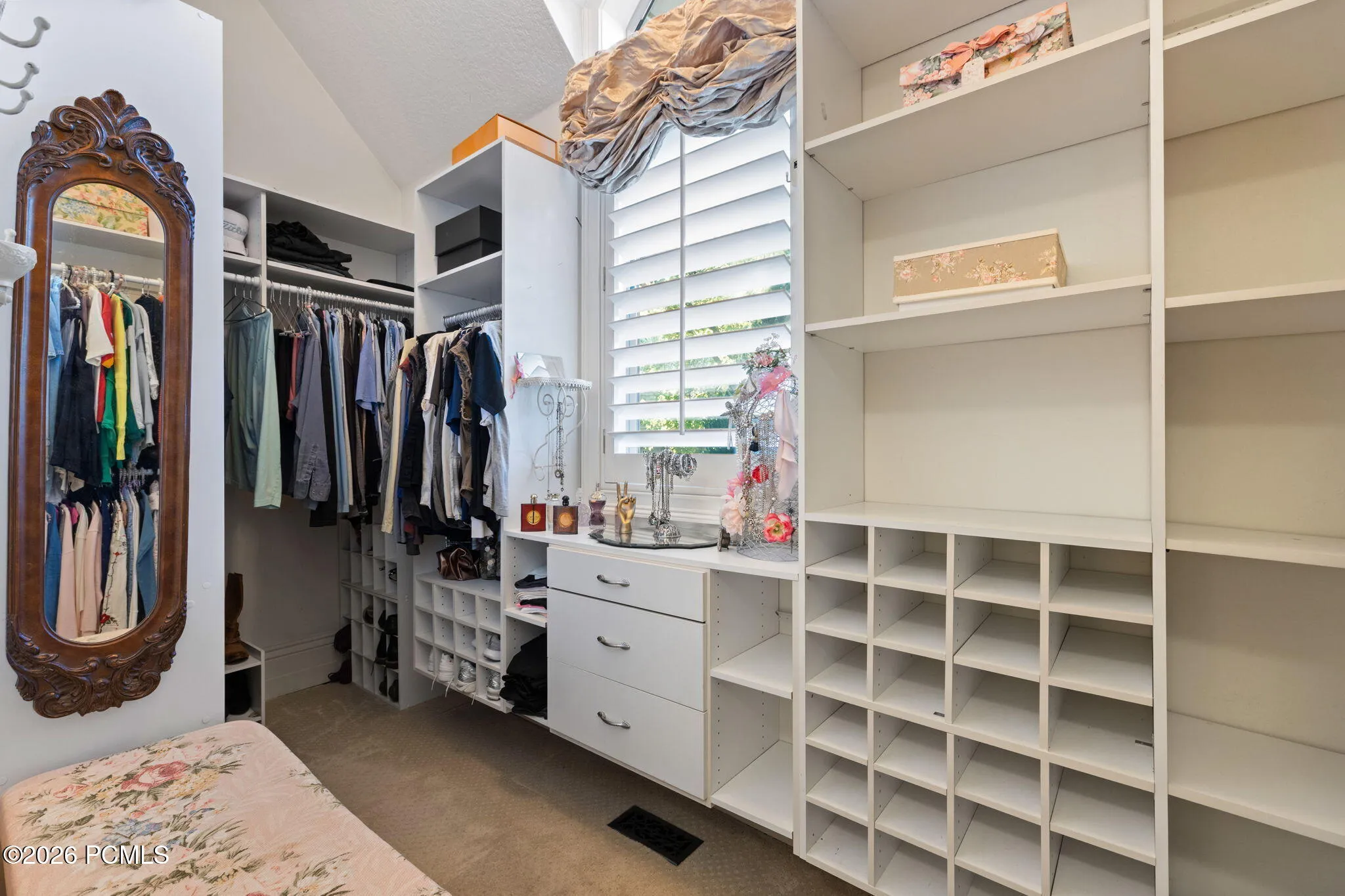 Primary closet