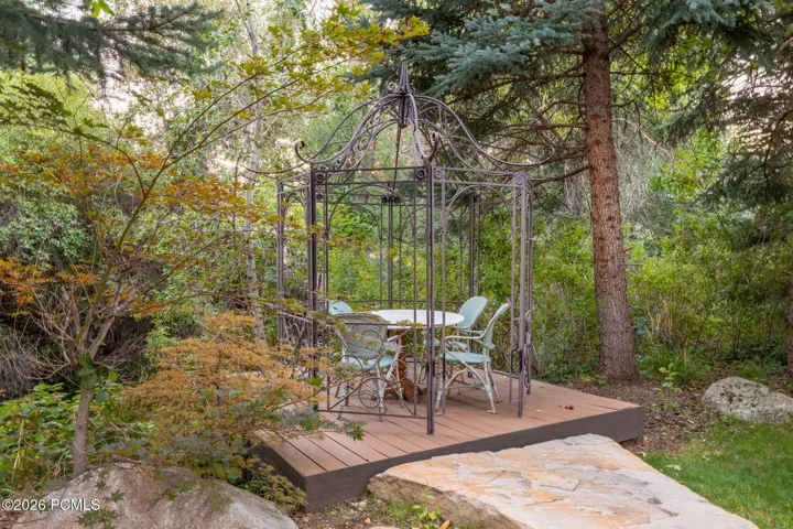 Gazebo by creek