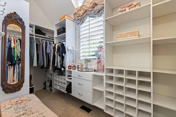 Primary closet