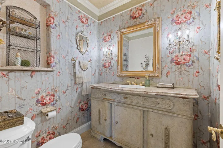 Powder bath on main floor