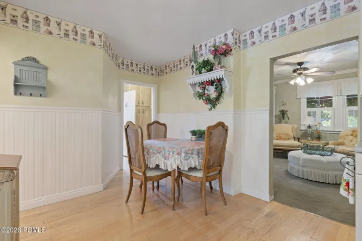 Dining room in cottage