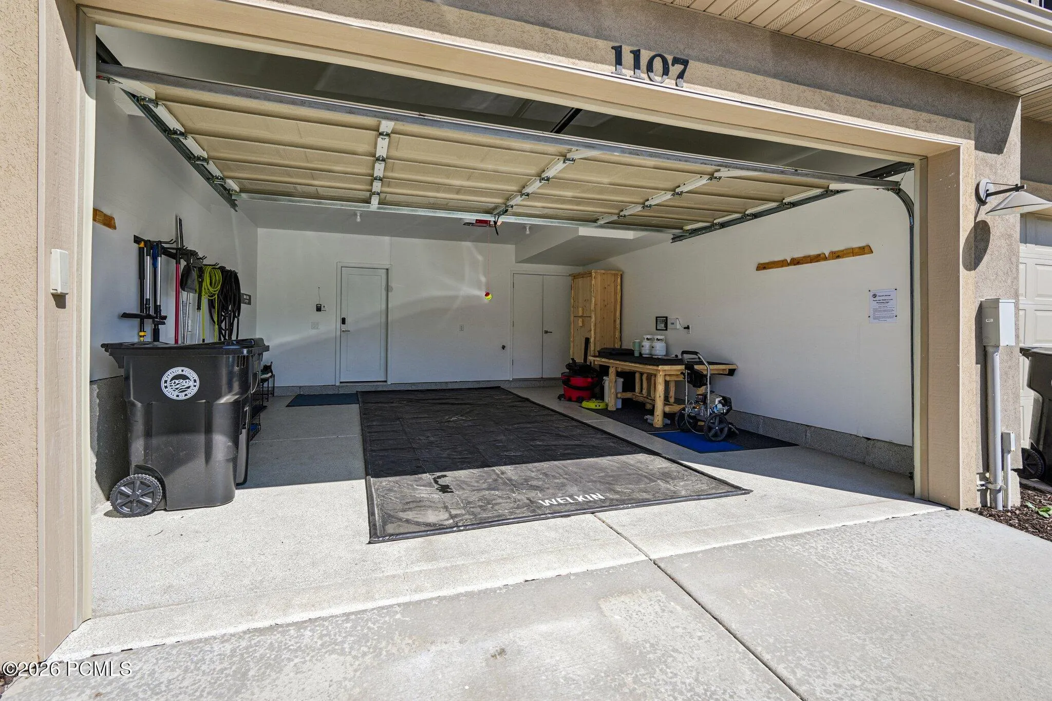 Attached two-car garage with direct entry into the home.
