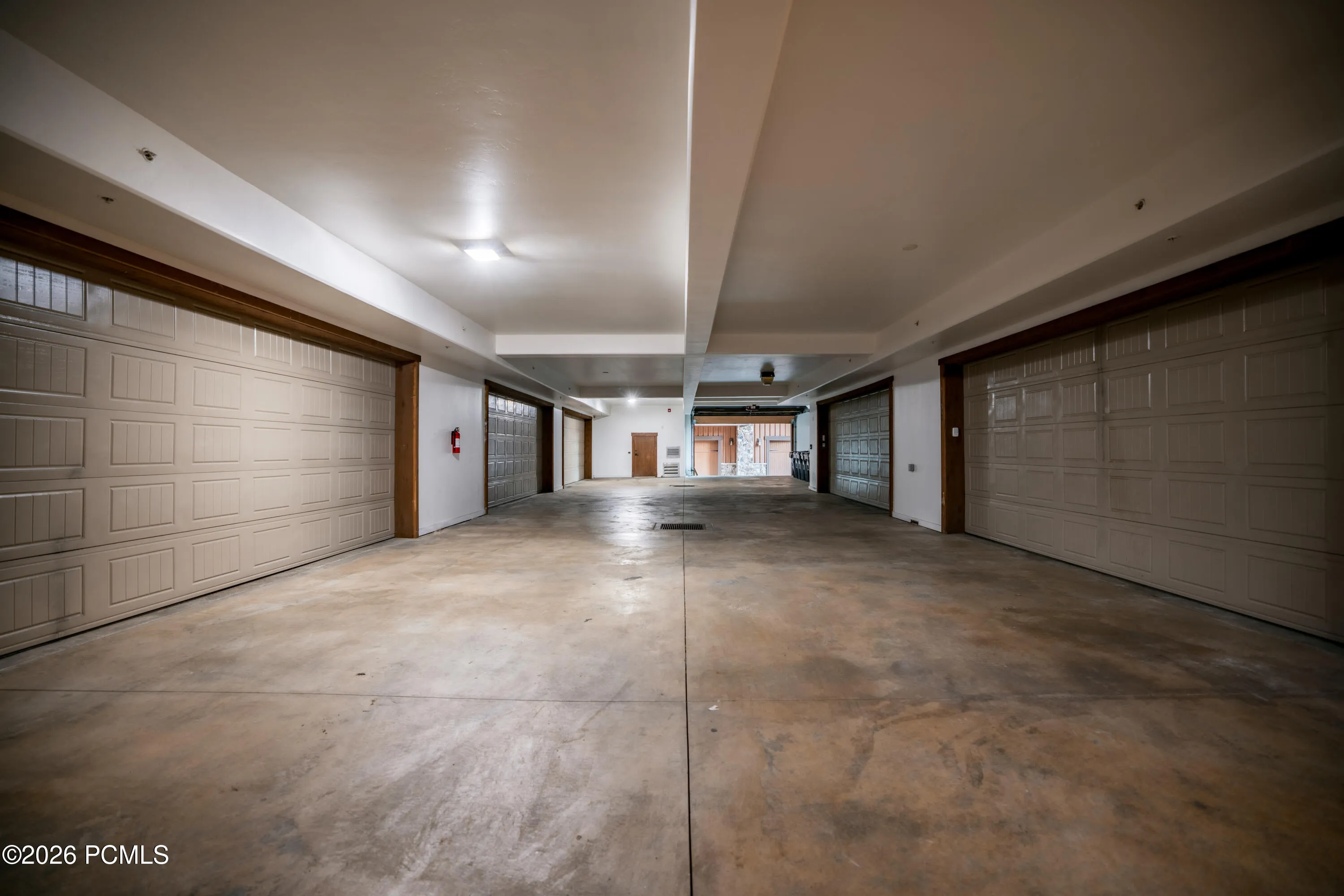 Shared Garage Entrance