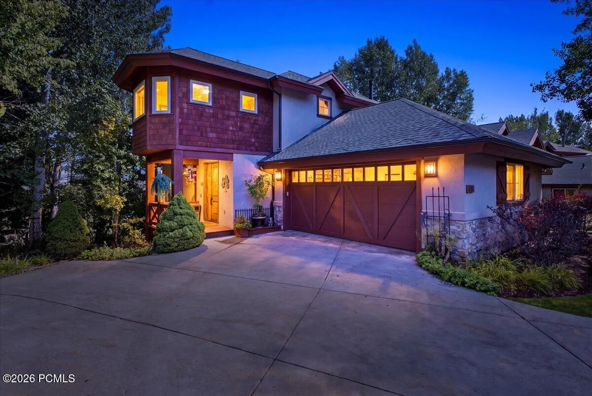 Exterior featuring a covered porch