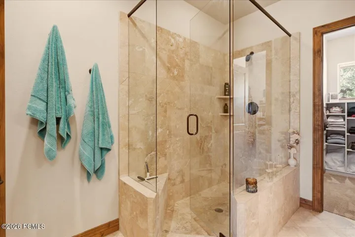 Owner's bathroom shower