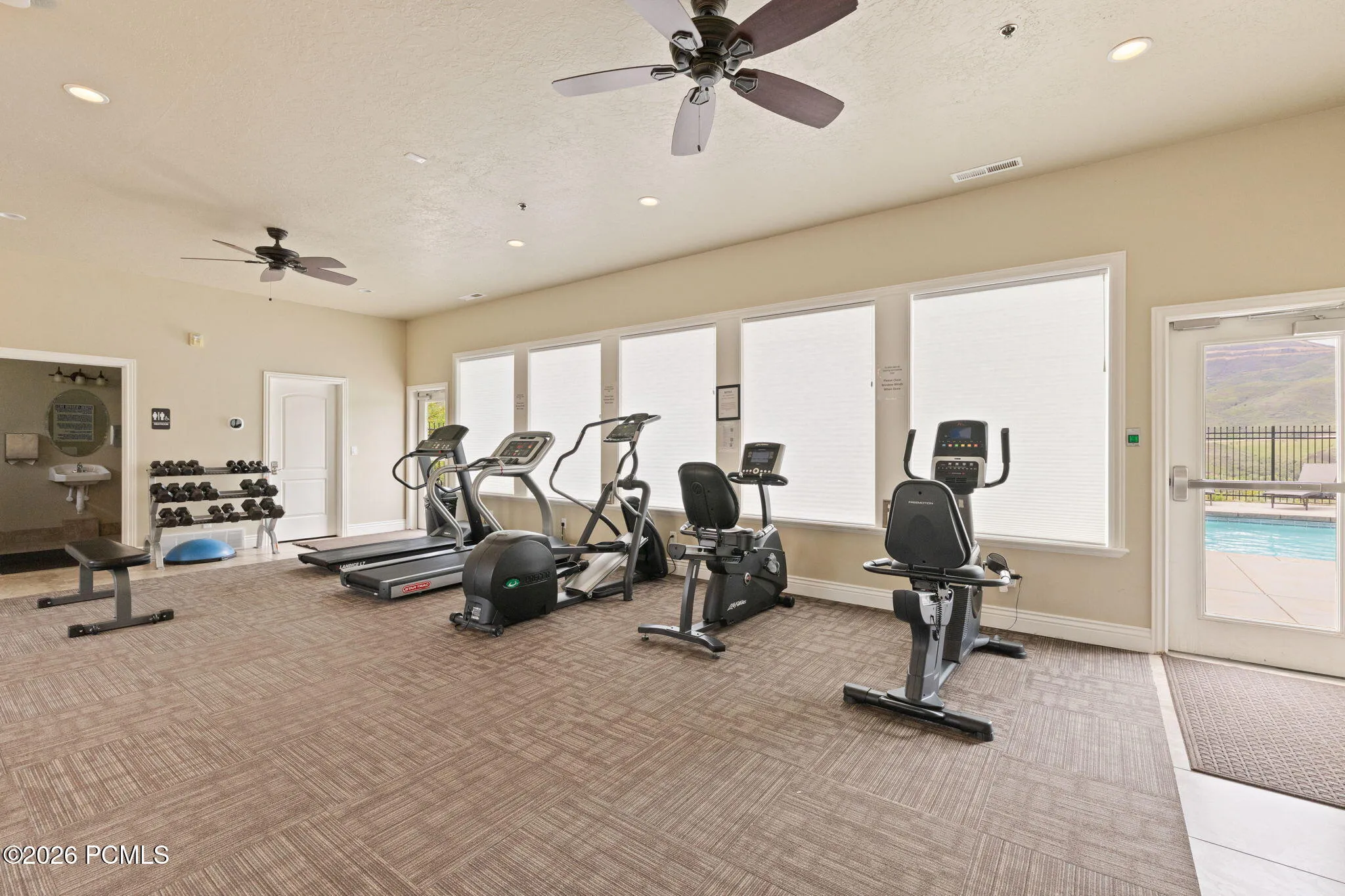 Clubhouse gym