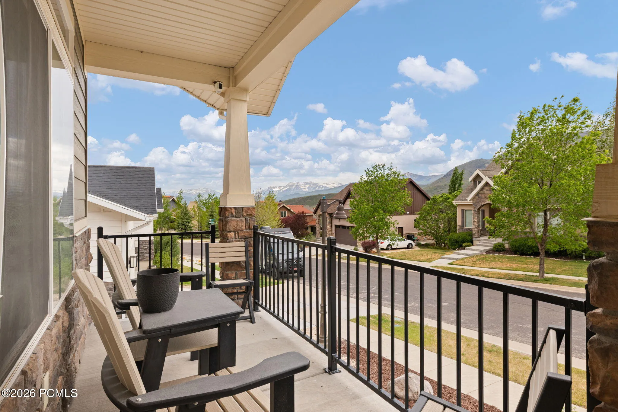 Front porch Mountain views