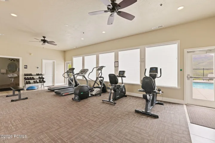 Clubhouse gym