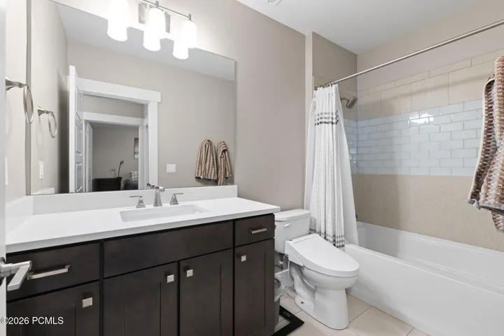 Lower level full bathroom