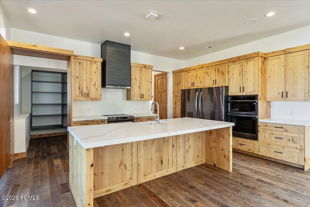 Kitchen with pantry
