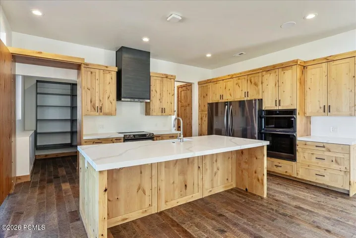 Kitchen with pantry