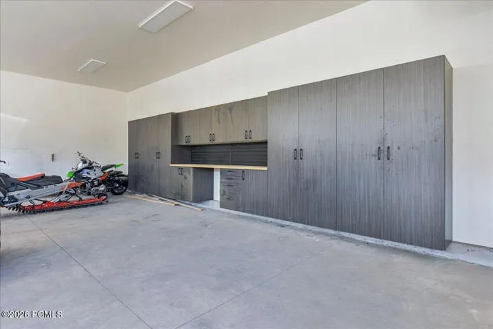 Oversized Garage with storage