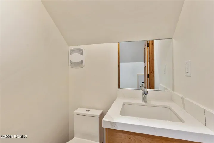 Half Bathroom off Game Room
