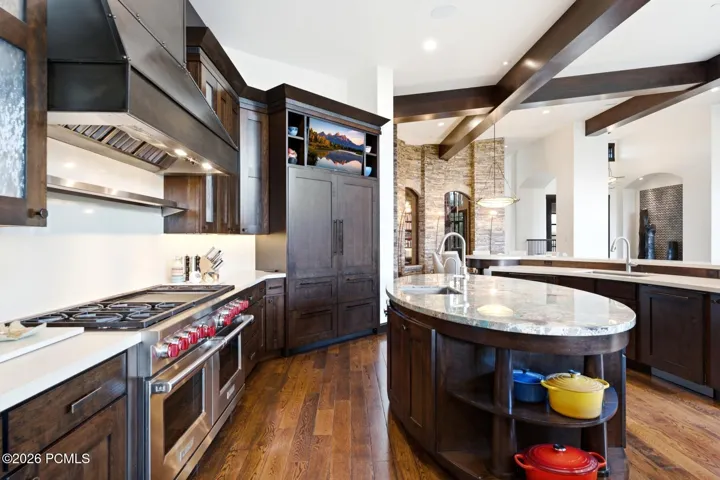 A true Chef's Kitchen as beautiful as it is functional.