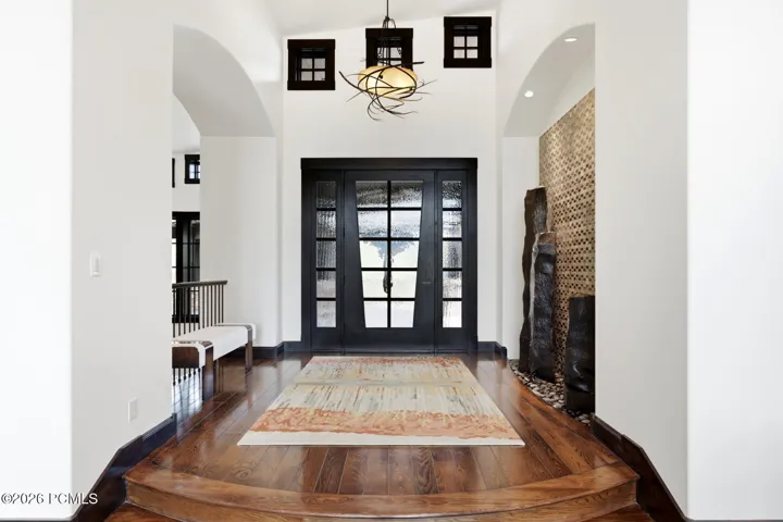 Featuring indoor Water Feature.