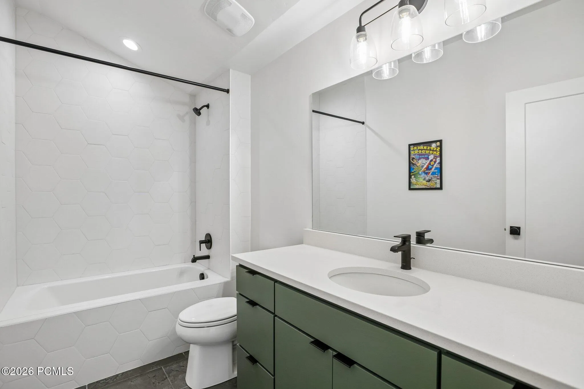 Upstairs loft bathroom