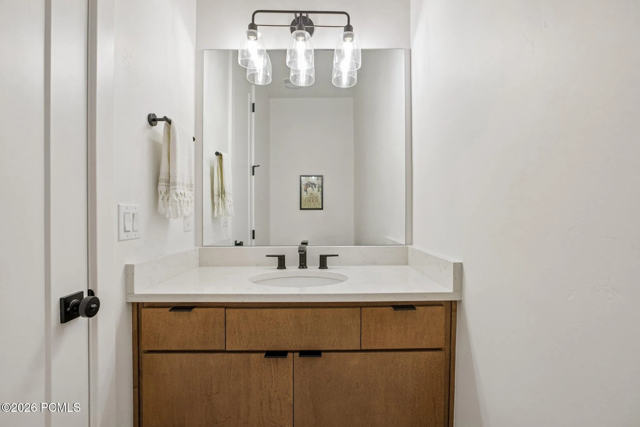 Main level half bath
