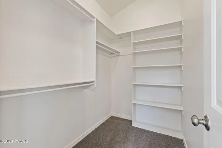 Primary walk in closet