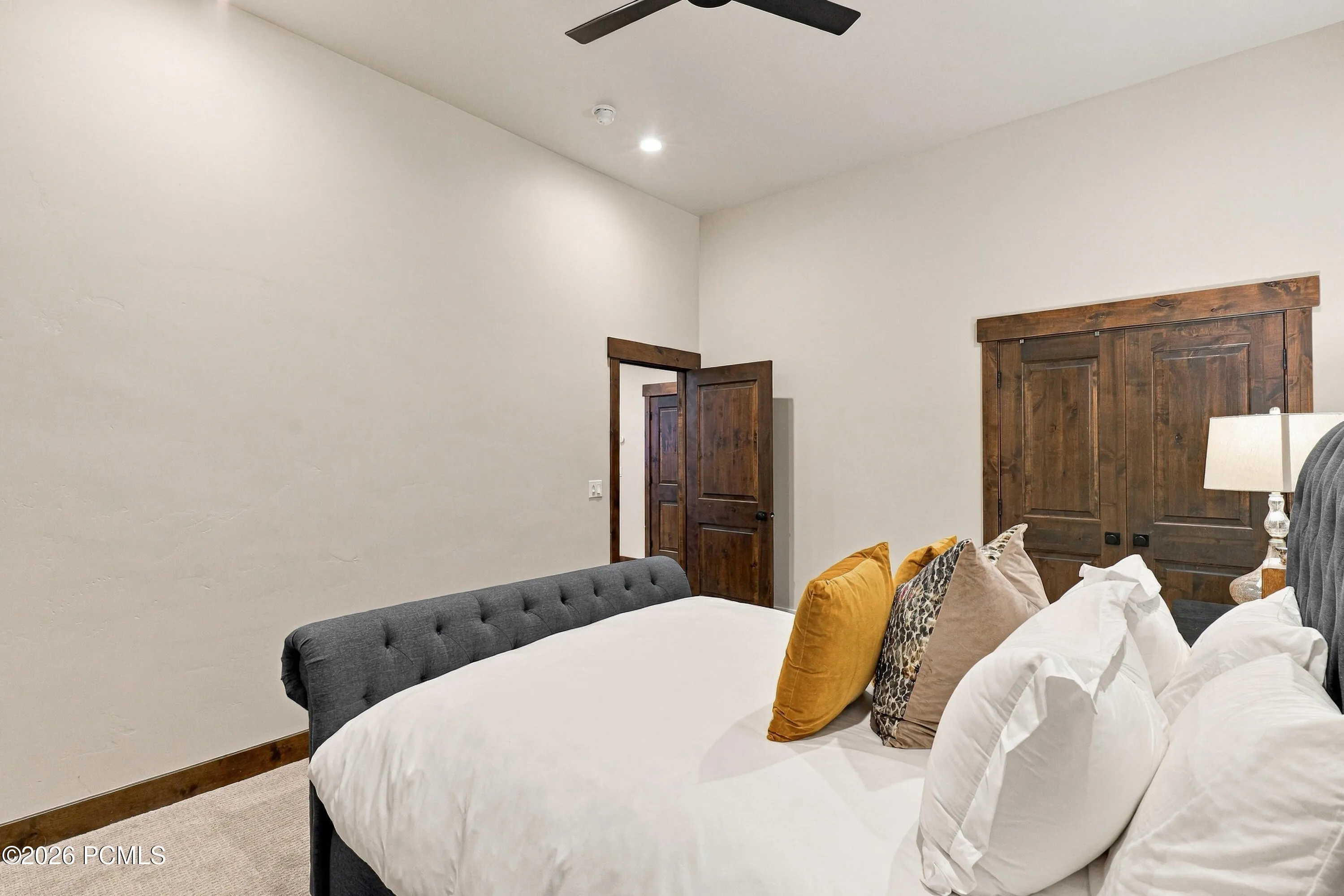 Supersized Basement Bedroom with Walk In Closet