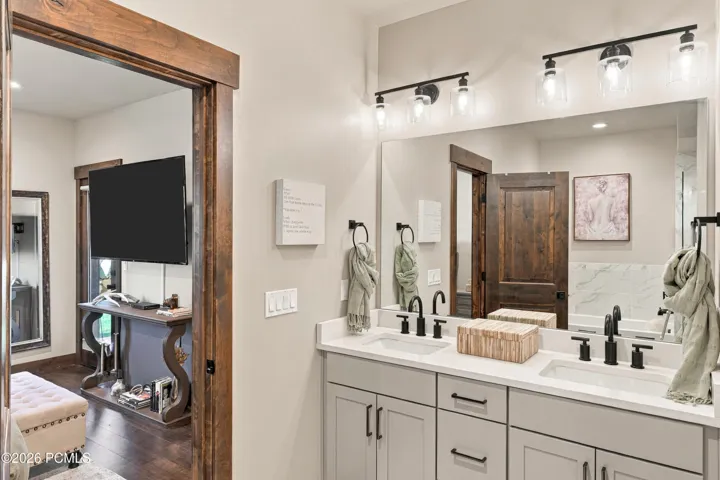 Bathroom with Dual Sinks