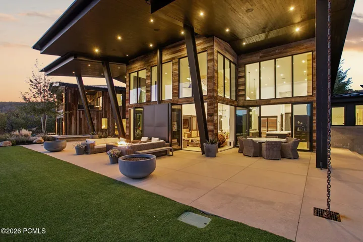 Presenting the private Mountain Bluebird Estate. Situated on 10.88 acres near the top of The Preserve in Park City. This contemporary architectural masterpiece is the perfect mountain retreat.