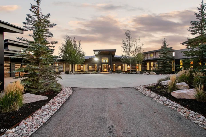 Presenting the private Mountain Bluebird Estate. Situated on 10.88 acres near the top of The Preserve in Park City. This contemporary architectural masterpiece is the perfect mountain retreat.