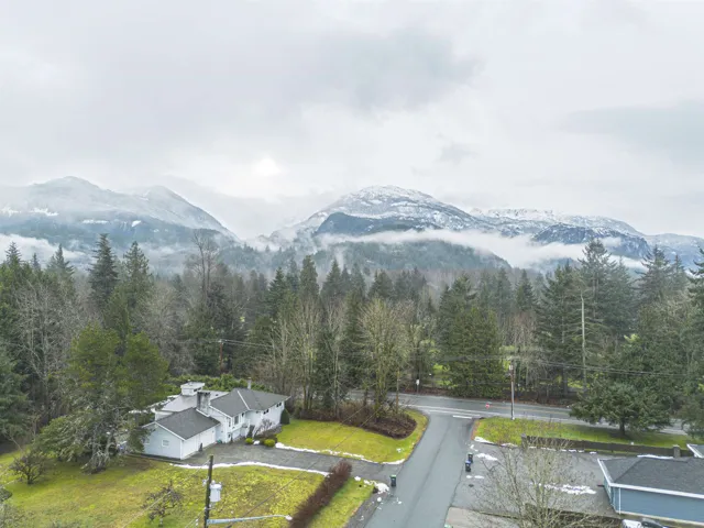View of mountain backdrop
