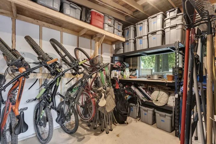 View of storage area